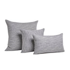 Διακοσμητική Μαξιλαροθήκη Charisma Cotton Net / 57x57 / Anthracite